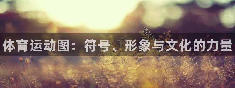 MK体育官网下载招商电话是多少啊：体育运动图：符号、