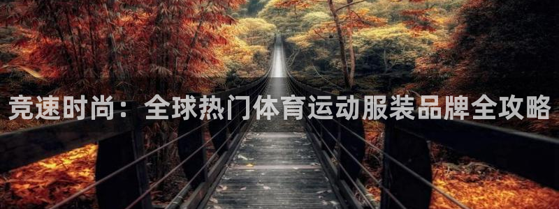 注册MK体育官方正版app：竞速时尚：全球热门体育运