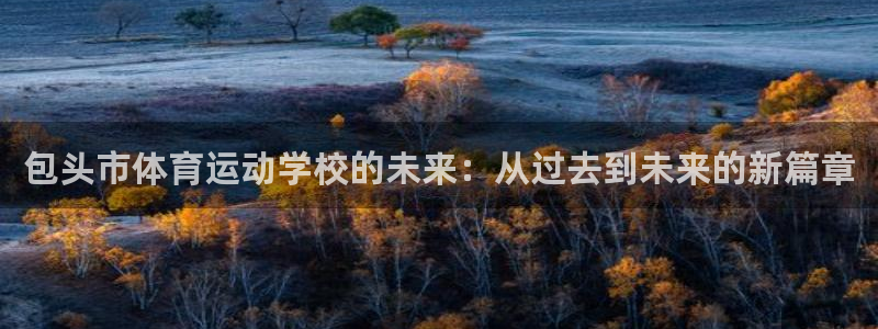 MK体育官网下载平台APP：包头市体育运动学校的未来