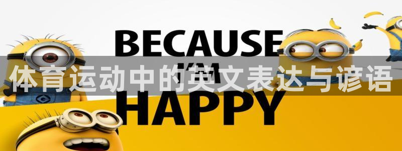 MK体育官网下载平台是正规平台吗：体育运动中的英文表达与谚语